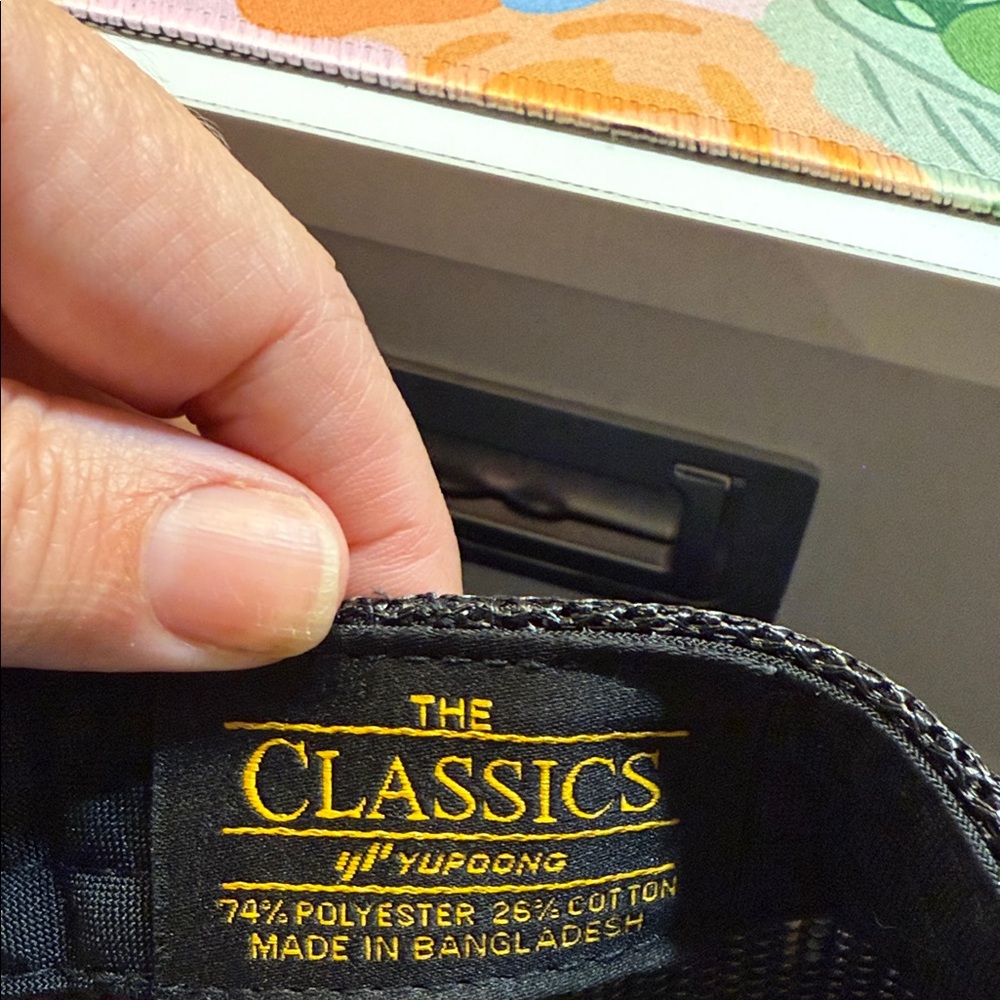 The Classic Black and Gold Cap - Picture 3 of 3